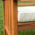 thumbnail image 6 of Acacia Wood Simple Patio 4-Piece Dining Set - Brown, 6 of 6