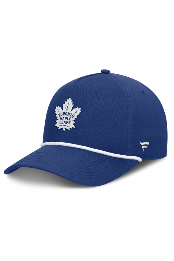 Men's Fanatics Blue Toronto Maple Leafs Authentic Pro Rink Roper A-Frame Adjustable Hat