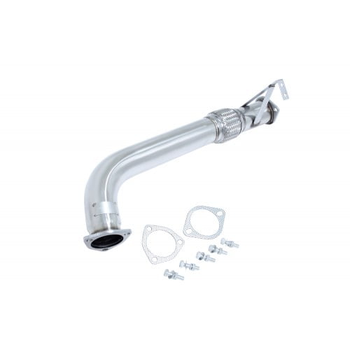 S14 SR20 CarXX 3/" Exhaust Downpipe with Flexpipe for 89-98 Nissan 240SX S13