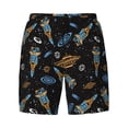 thumbnail image 5 of Rocae Space Rocket for Men's Swim Trunks Quick Dry With Two Side Pockets and One Lined Patch Pocket, 5 of 9