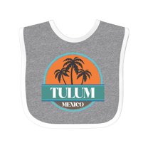 Inktastic Tulum Mexico Vacation Boys or Girls Baby Bib