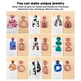 thumbnail image 4 of Clay Cutters Set  Rings Accessories Circle Earrings Cards Clay, 4 of 8