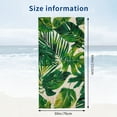 thumbnail image 2 of Exotic Leaves Printed Microfiber Sand Free Pool Towel Lightweight Oversized Quick Dry Absorbent Compact Travel Must Have for The Swimming, Yoga, Camping, Summer Cruise, 2 of 8