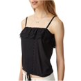 thumbnail image 1 of Camiseta Sin mangas Aeropostale con tubo de encaje negro pequeño, 1 of 2