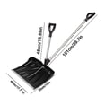 thumbnail image 2 of Shovel Clearance! YZEGDCH Snow Shovels Rugged Compact Tool for Car, Snowmobiles, or ATV Collapsible Multifunctional for Driveways, Walkways, and Sidewalk, 2 of 6