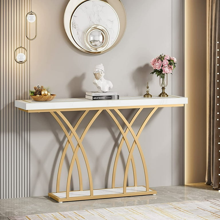 Tribesigns 55 Gold Console Table