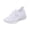 White -AN14, variant on Domzle Women's Walking Shoes Slip On Tennis Sneakers Gym Workout Lightweight Non Slip Mesh Breathable Running Shoes for Women White