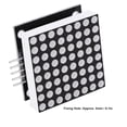 thumbnail image 1 of MAX7219 Module Pratique à Utiliser Taille Compacte Module de Matrix à Pois Carrés Installation Facile MAX7219 Puce de Contrôle Équipement Électronique pour Équipement Industriel, 1 of 8