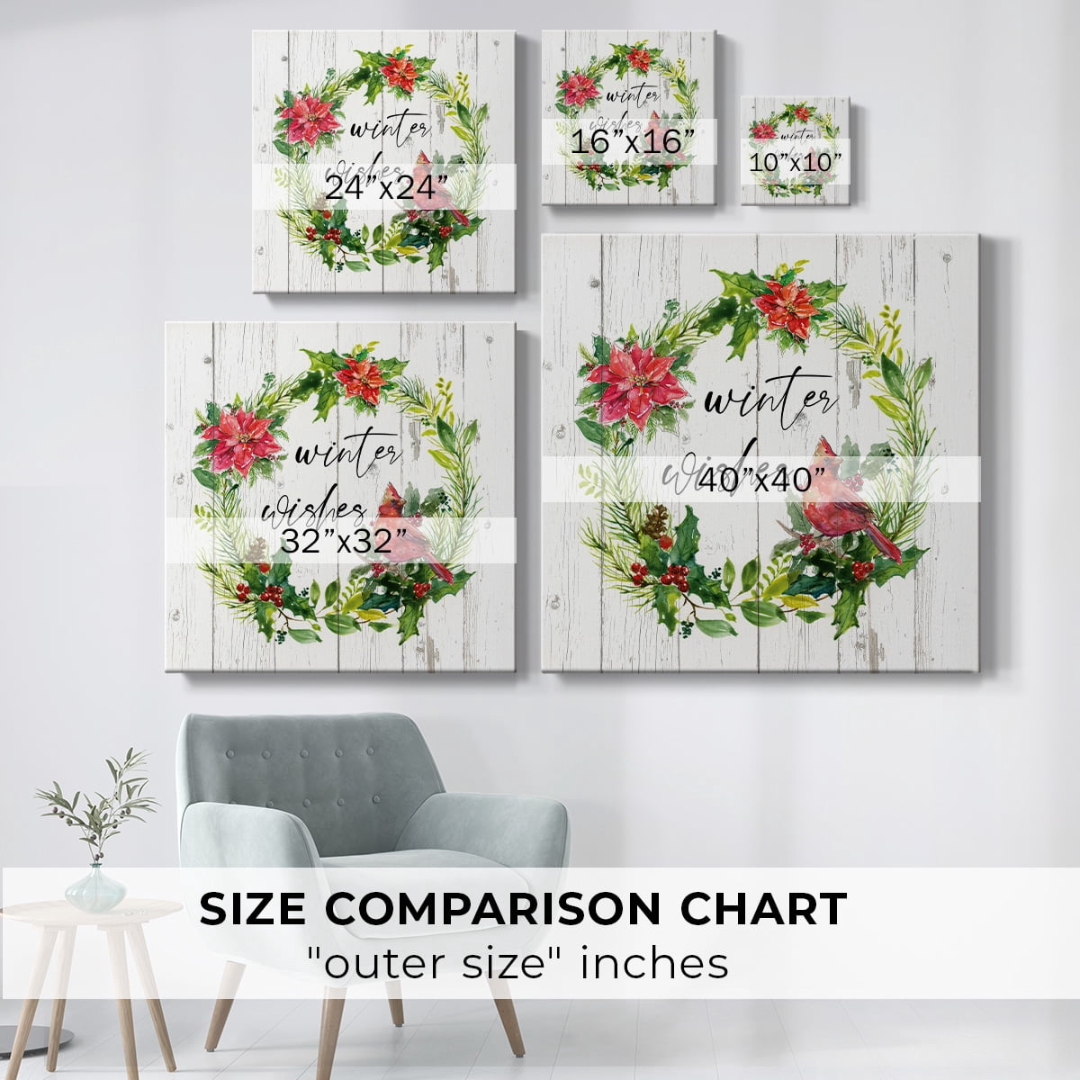 Winter Wishes- Gallery Wrapped Canvas