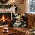 thumbnail image 5 of Luoshdecor Christmas Pillow Cover ,Xmas Gift,Christmas Theme Winter Decorative Throw Pillowcase for Indoor Bedroom Couch Decor 18X18 in, 5 of 6