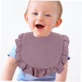thumbnail image 3 of 3Pcs Cotton Bibs for Boy Girl Adorable Teething Drooling Bibs Lightweight Absorbent Multipurpose for Feeding Easy to Carry, 3 of 5