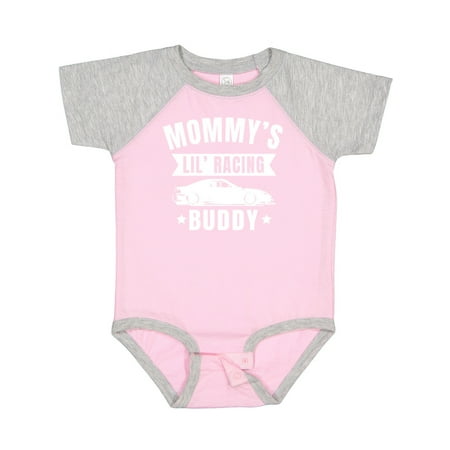 

Inktastic Mommys Lil Racing Buddy Gift Baby Boy or Baby Girl Bodysuit