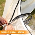 thumbnail image 7 of ASTRAEA Bubble Tent for 4-6 People, 10x10 FT Screen House Tent Canopy with Mesh Mosquito Netting for Patio Camping Outside Activities, 7 of 7