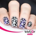 thumbnail image 3 of Whats Up Nails - Rhombus Vinyl Stencils Nail Art Design, 3 of 8