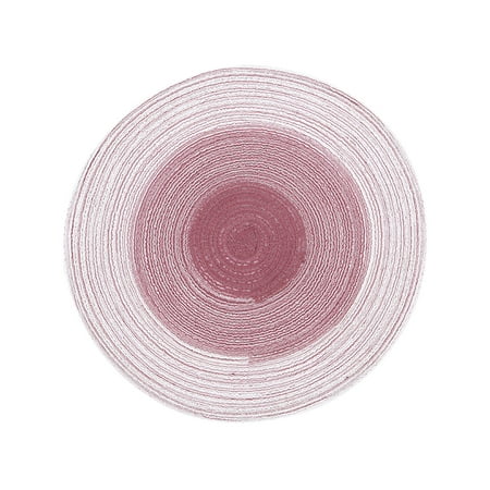 

Rdeuod Round Placemats 30Cm Cotton Yarn Ramie Gradient Table Heat Insulation Pad Household