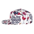 thumbnail image 3 of Bingfone Baseball Cap,Snapback Trucker Hat for Men & Women with Adjustable-Red Wine Glass Bottle, 3 of 9