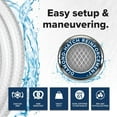 thumbnail image 4 of WWS-TastePURE 25‘ Camper/RV Drinking Water Hose - Certified Drinking Water Safe - Features Reinforced PVC Design w/Brass Fittings & Swivel Female Connector - 5/8-Inch ID (22783), 4 of 4