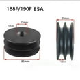 thumbnail image 1 of Double Channel Design Round Belt Pulley Round Belt Pulley Double Channel Package Contents Diesel Power Installation Parts, 1 of 7