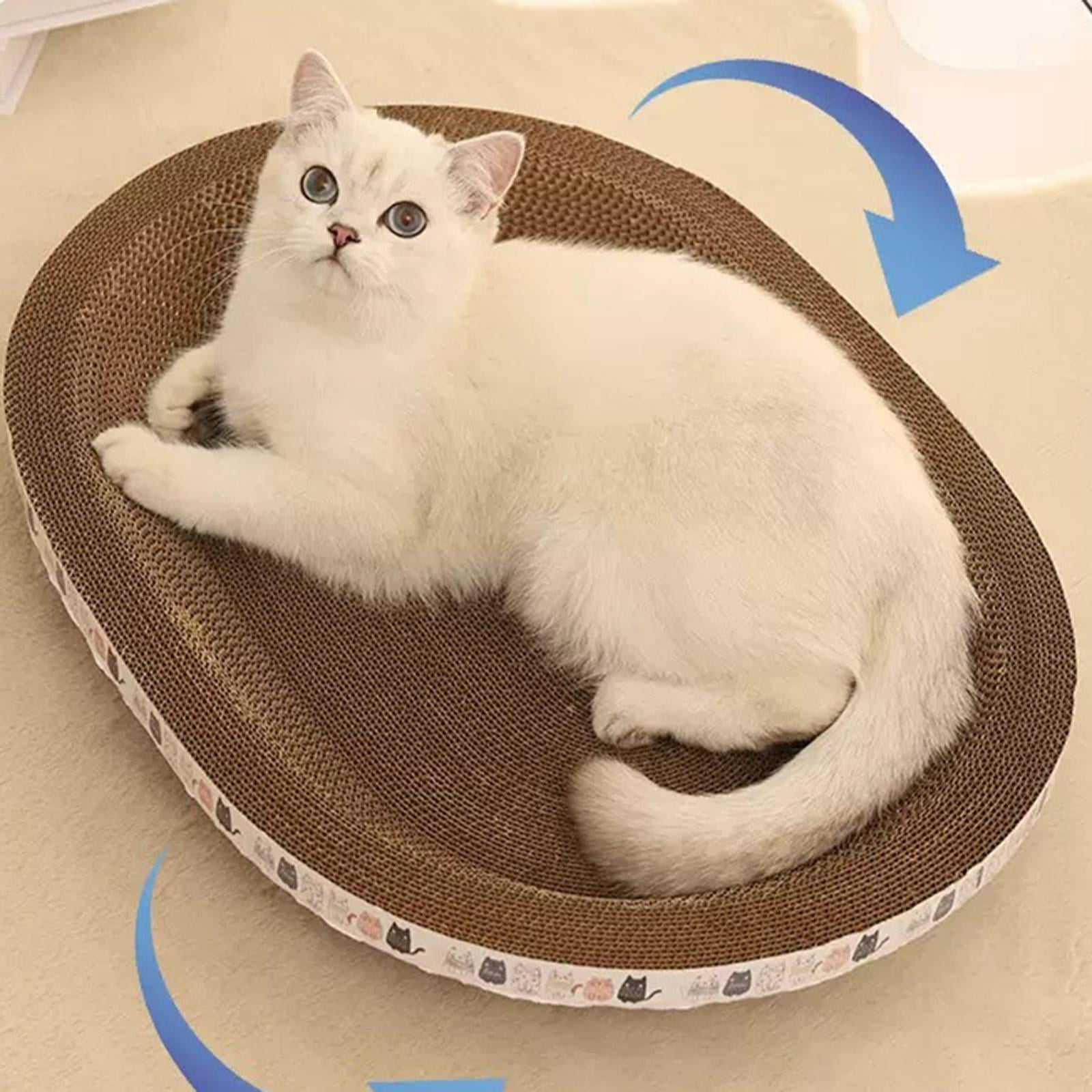Bvdfgk Pet Cat Scratcher Bowl Cat Scratching Board Training Toy Cat Scratch Pad Nest 47cmx22cmx8cm