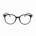 thumbnail image 3 of Vintage Oval Clear Glasses Non-Prescription Eyeglasses Frames for Women, 3 of 4