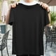 thumbnail image 5 of pstuiky Camisas casuales de manga corta para hombre, Camisa informal lisa de moda para hombre, cuello redondo, manga corta camisas casuales para hombre xl, 5 of 5