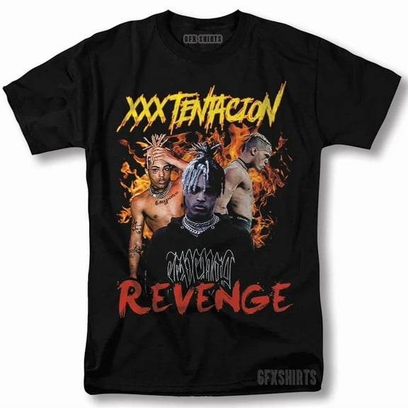 ZENUA Xxxtentacion Shirt Revenge Rap Album Tour Merch Vtg Graphic Design T-Shirt Hot Trending Shirt/Sweatshirt/Hoodie