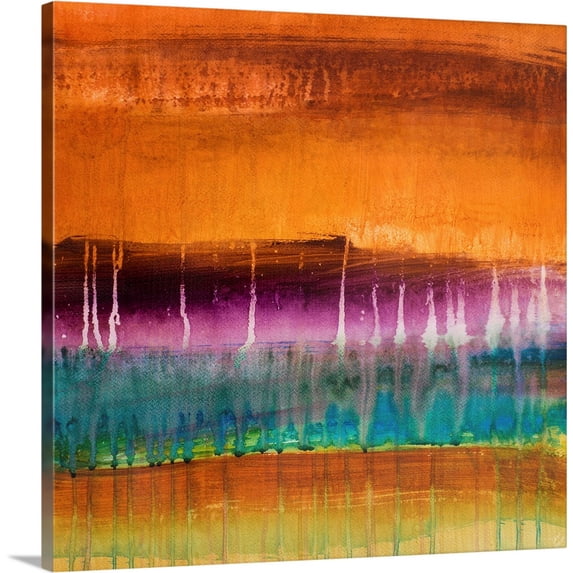 Great BIG Canvas | "Mountain Majesty Square II" Canvas Wall Art - 24x24