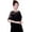 Black, variant on Bridal Lace Shawl Soft Tulle Evening Dress Shawl,Scarf Wedding Wraps Women Fashion Capes