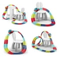 thumbnail image 4 of Juego De Juguetes De Pista De Carreras De Coches Flexibles De 360 ​​​​grados Para Construir Para Niños Con Luces LED, Fácil Montaje, Regalo Educativo Perfecto Para Niños, 4 of 8