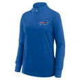 thumbnail image 2 of Women's Logo Athletic Royal Buffalo Bills Velocity Quarter-Zip Jacket, 2 of 3