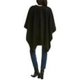 thumbnail image 2 of Bruno Magli Wool-Blend Cape, Black, 2 of 2