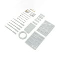 thumbnail image 4 of Moules à Bijoux Réutilisables Doux Durables Lisseur Kit de Moules en Résine pour Fabrication de Bijoux Pendentif, 4 of 5