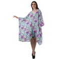 thumbnail image 3 of Moomaya Ladies Plus Size Kaftan Summer Wear Beach Coverup Kimono Sleeves Caftan, 3 of 6