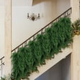 thumbnail image 5 of Christmas Swag Wall Hanging Fireplace Decor Teardrop Wreath Christmas Swags Artificial Teardrop Floral Swag Christmas Door Decorations Artificial Christmas Door Swag, 5 of 6