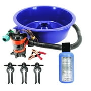 Blue Bowl Concentrator Kit, Leg Levelers, Magic Drops - Gold Prospecting - Gold Mining Equipment