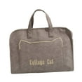 thumbnail image 1 of Bunblic 16inch Laptop Bag Document PU Leather Men Woman Work Briefcase for Office Travel Gray, 1 of 8