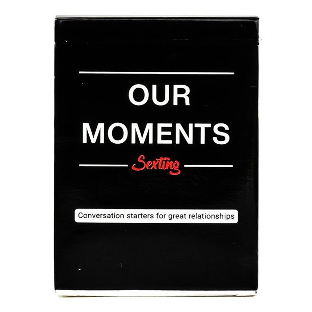 Versión en inglés NUESTROS MOMENTOS Parejas Un divertido juego de cartas de conversación para nuestros momentos parejas