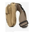 thumbnail image 4 of Outdoor Travel Large Capacity Storage Bag Multi-Pockets Chest Shoulder Bag Waist Bag Fanny Pack Men's Crossbody Bags KHAKI, 4 of 8