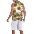 thumbnail image 2 of Naloa Cute Sunflowers Basketball Jersey Reversible Men's Mesh Athletic Sports Shirts Training Practice S-4XLXX-Large, 2 of 6
