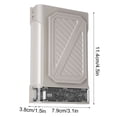 thumbnail image 4 of 199 Speed Waist Hanging Fan 3600mAh with Digital Display USB Rechargeable Portable Wearable Mini Fan for Camping Hiking Travel by PALIFEUR, 4 of 10