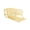 Cream, variant on Gravity Egg Dispenser, 60-Egg Rolling Storage Rack for Refrigerator, Space-Saving Plastic Organize