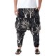 thumbnail image 1 of SAYOO Pantalones largos de yoga  para hombre, pantalones de entrepierna caída holgados con estampado de patrón nacional, pantalones casuales de estilo simple SAYOO S M L XL XXL XXXL, 1 of 8