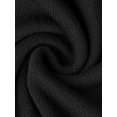thumbnail image 5 of INSPIRE CHIC Women's Maternity Top Stretchy Knit Sweater Short Sleeve Striped Summer Pregnancy Round Neck Blouse M Black, 5 of 6