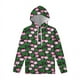 thumbnail image 3 of Sudadera con capucha con estampado 3D de hojas y flores de loto para hombre y mujer, sudadera con capucha floral de primavera y otoño, sudaderas de manga larga, camisetas informales, 3 of 4