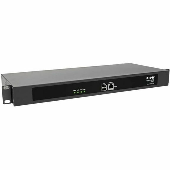 Tripp Lite by Eaton 48-Port Console Server USB Ports (2), Dual GbE NIC 4 Gb Flash Desktop/1U Rack TAA