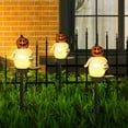 thumbnail image 5 of Matoen Halloween Pumpkin Pathway Solar Lights, Halloween Stake String Lights for Outdoor Halloween Decorations, Outside Halloween Yard Display Solar LED Halloween Decor Front Porch Decor, 5 of 6