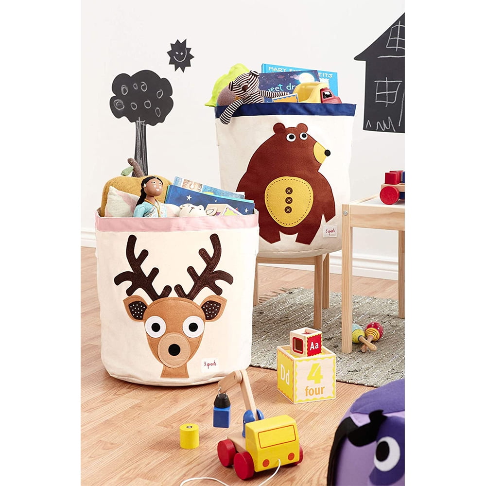 3 sprouts storage bin bear
