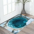thumbnail image 3 of 3D Hole Rug, Rug That Looks Like a Hole, Trap Optical Illusion Bottomless Non-Slip Doormat, Test & Game with Your Cat Or Dog, for Door Entrance, Bathroom, Living Room, 3 of 9