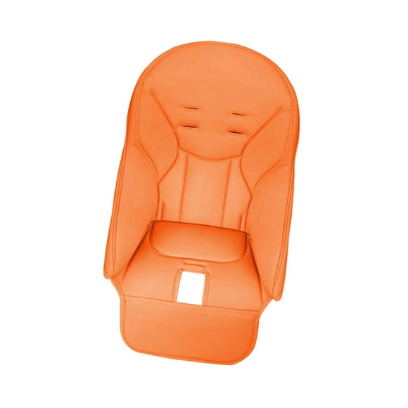 Funda para Silla de Comedor de Bebé, Tapete para Silla de Comedor, Silla Pequeña para Niñas, Respaldo Cómodo, Protector de Silla para Niños Pequeños, Naranja Macarena Funda para asiento de silla alta