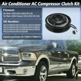 thumbnail image 2 of Kit de embrague de compresor de aire acondicionado para Ram 1500 2014-2019 V6 3.6L para Ram 1500 Classic 2019-2022 conjunto de embrague de compresor para compresor 7SBH17/7SBH17C 68232388AD/68232392AC, 2 of 7
